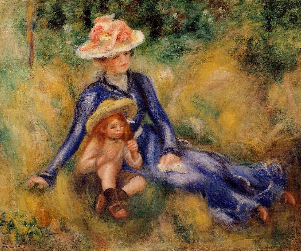 Yvonne and Jean by Pierre-Auguste Renoir