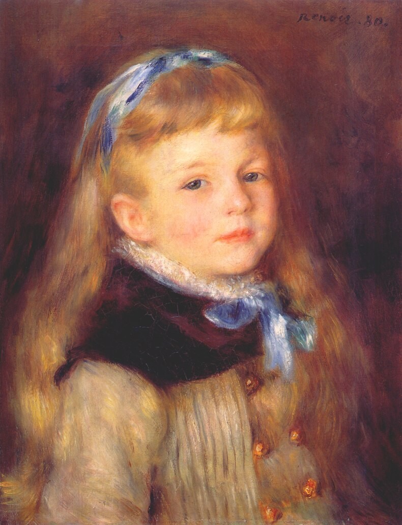Yvonne Grimpel by Pierre-Auguste Renoir