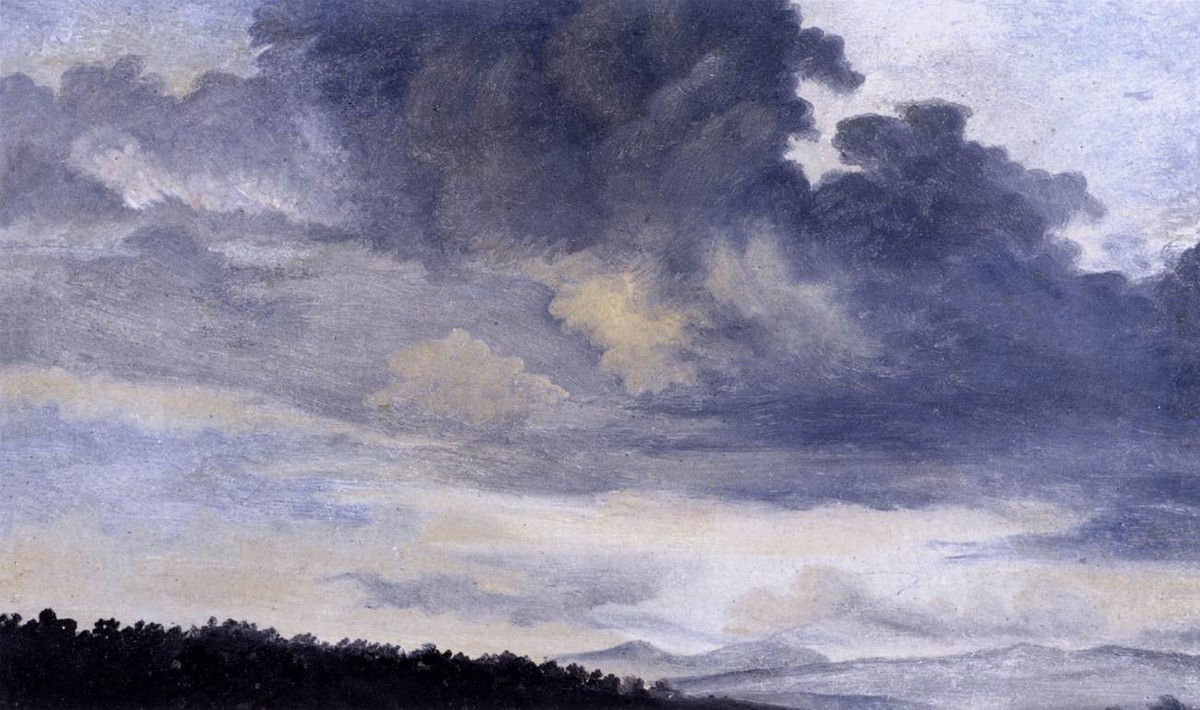 Study of Clouds by Pierre-Henri de Valenciennes