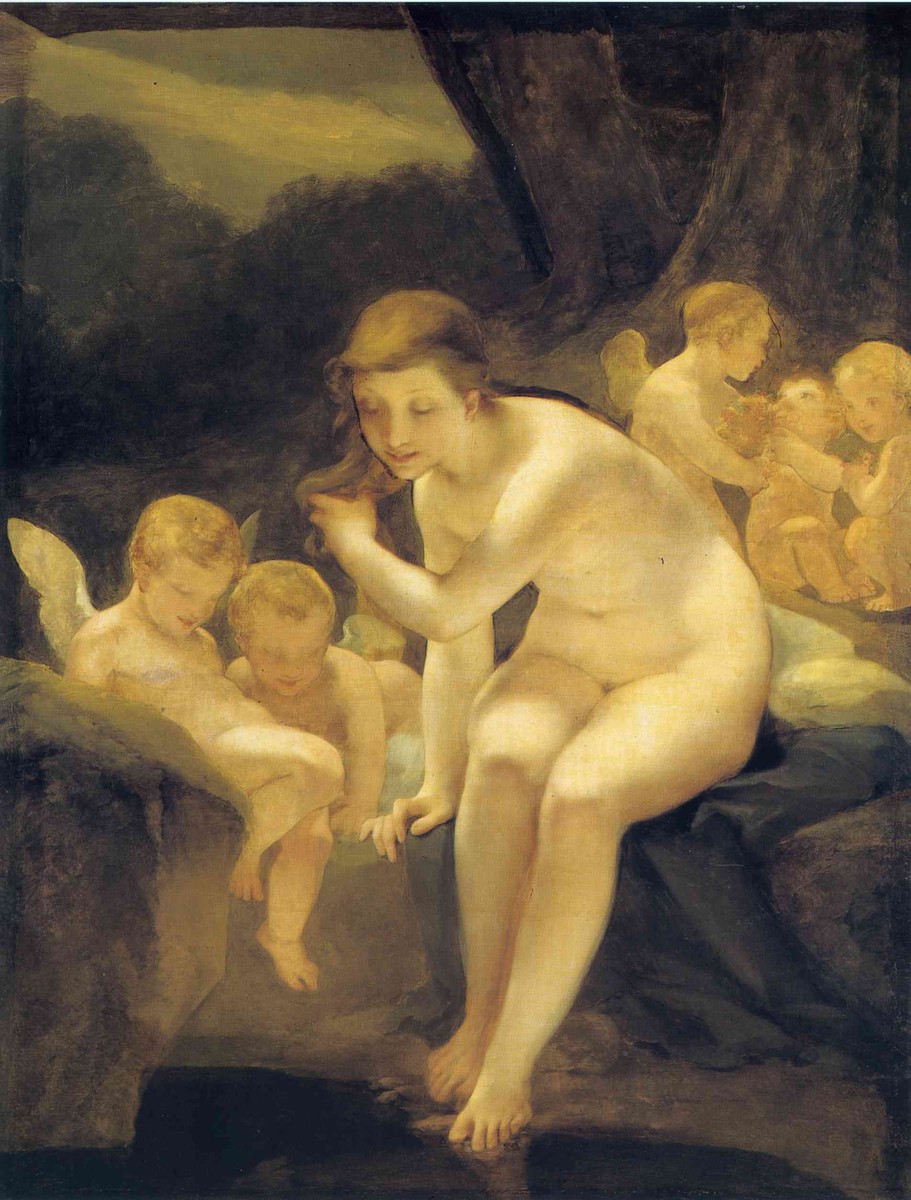 Venus Bathing (Innocence) by Pierre-Paul Prud'hon