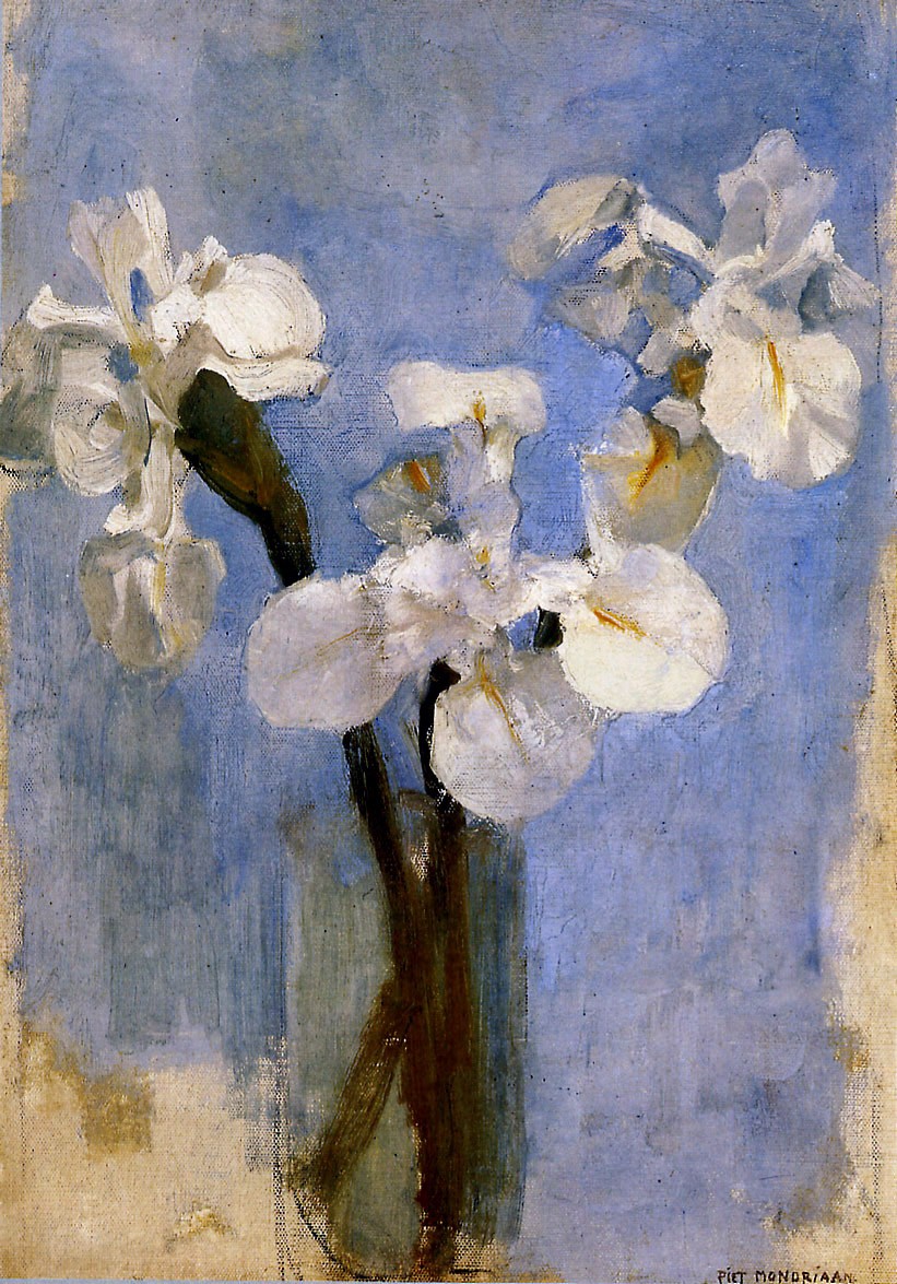 Flowers Sun by Piet Mondrian