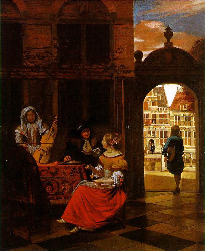 A Musical Party by Pieter de Hooch