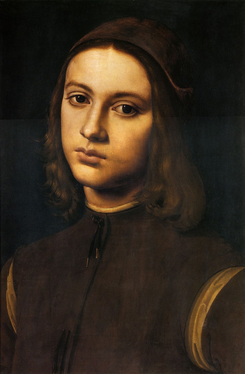 Portrait of a young man by Pietro Perugino