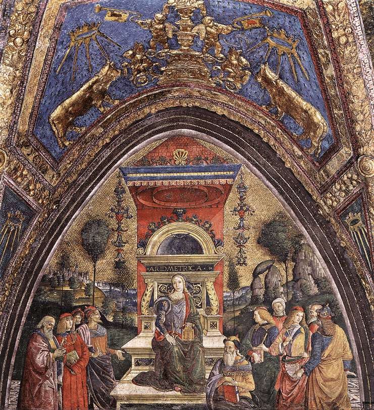 The Arithmetic by Pinturicchio