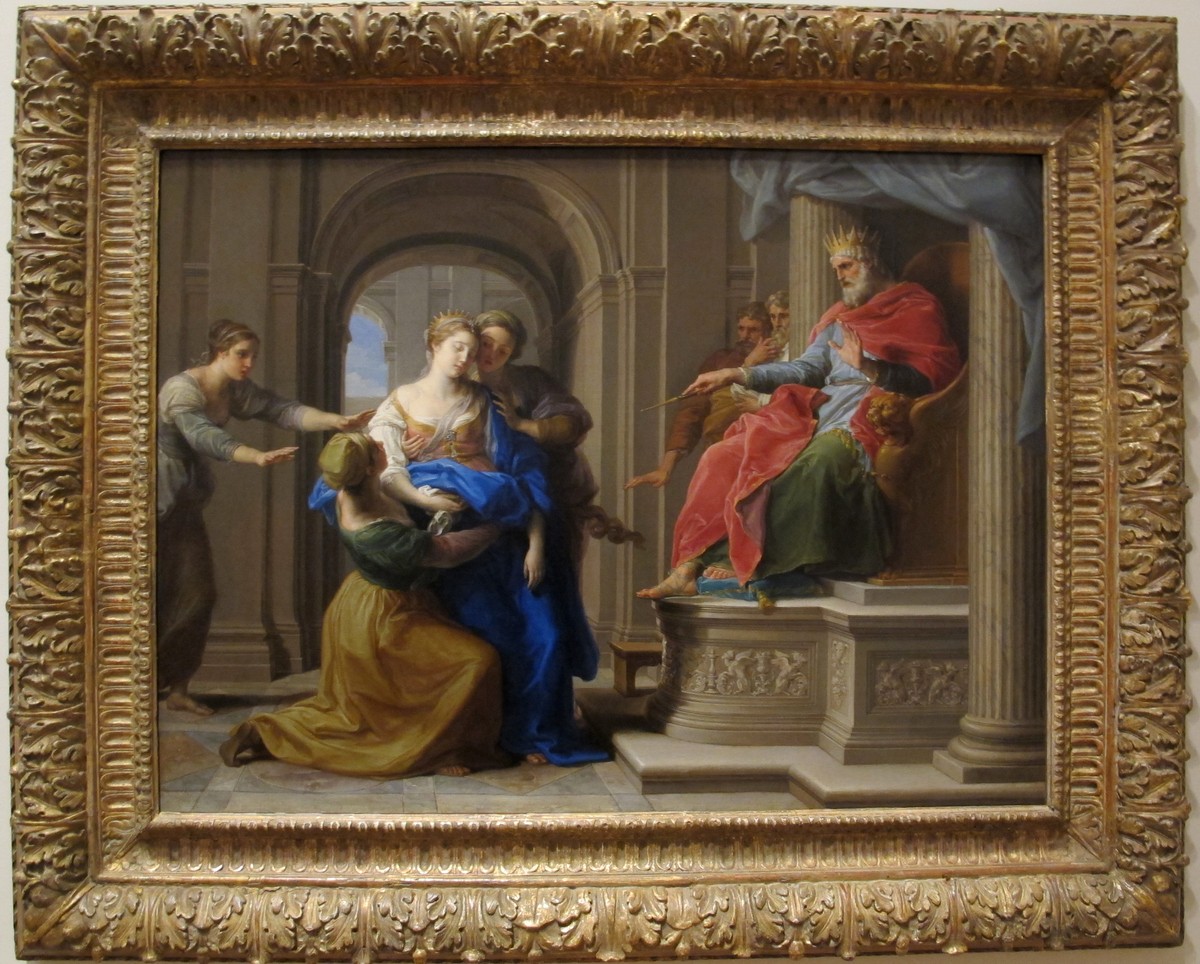 Ester davanti ad Assuero by Pompeo Batoni