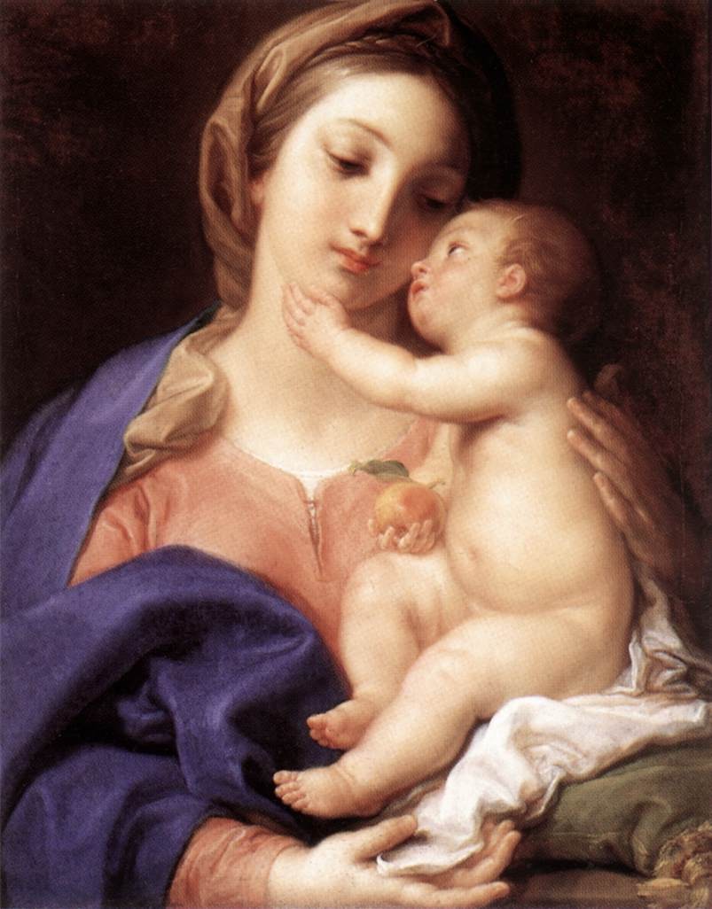 Madonna and Child by Pompeo Batoni