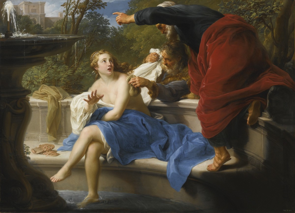 Susanna and the Elders by Pompeo Batoni