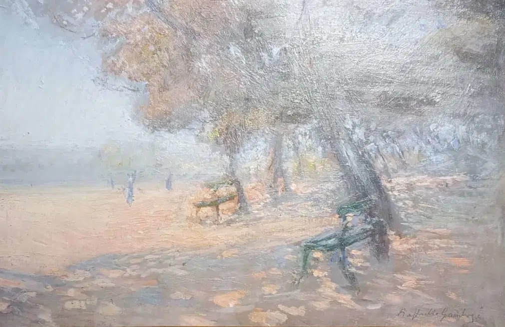 Gardens at Ardenza by Raffaello Gambogi