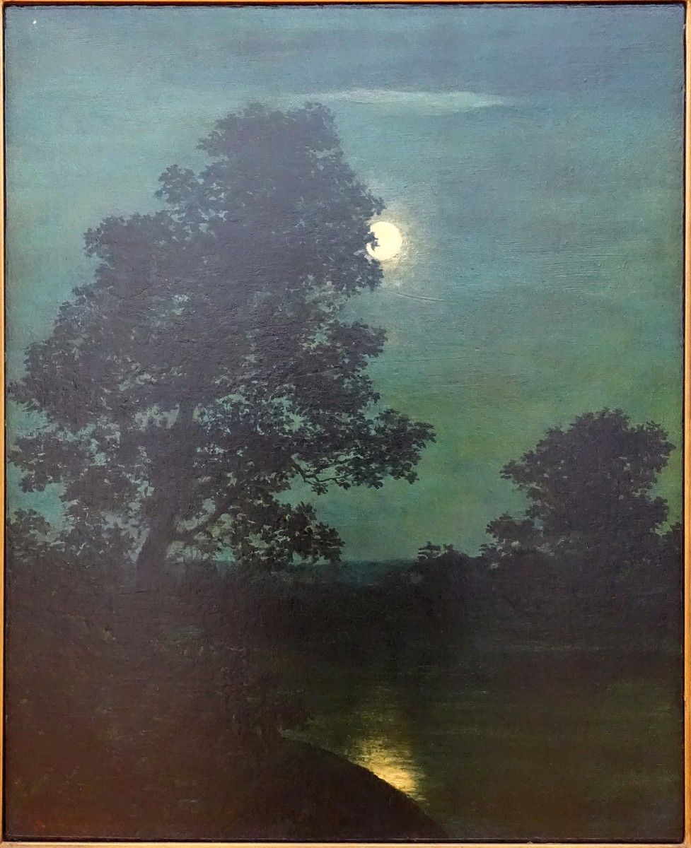 Moonlight on the Brook by Ralph Blakelock