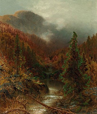 Mountain Landscape by Ralph Blakelock