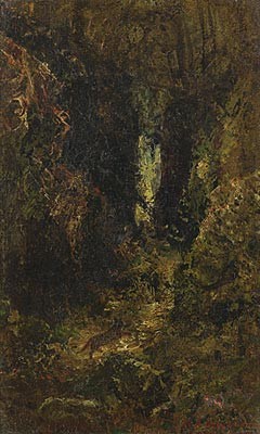 Pass in the Rocky Mountains by Ralph Blakelock