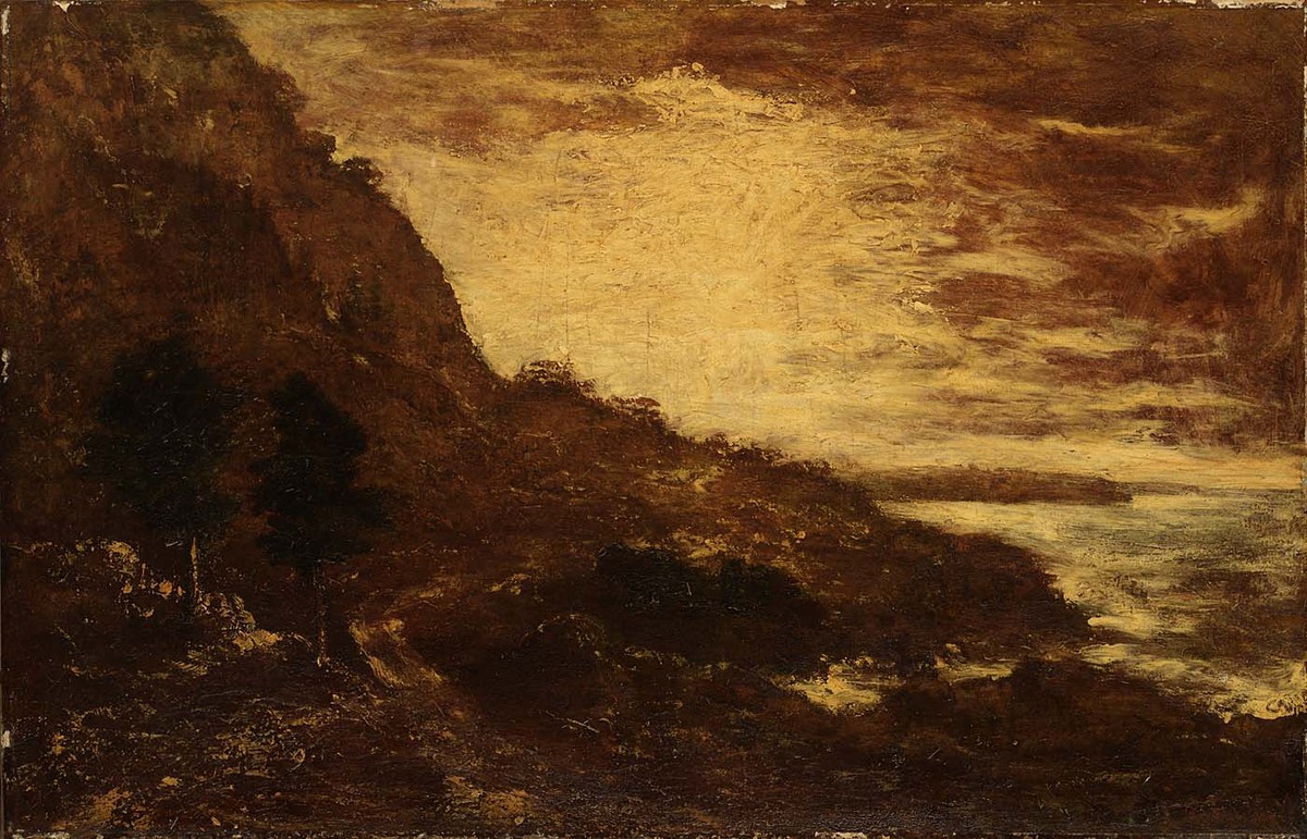 Sunset, Navarro Ridge, California Coast by Ralph Blakelock