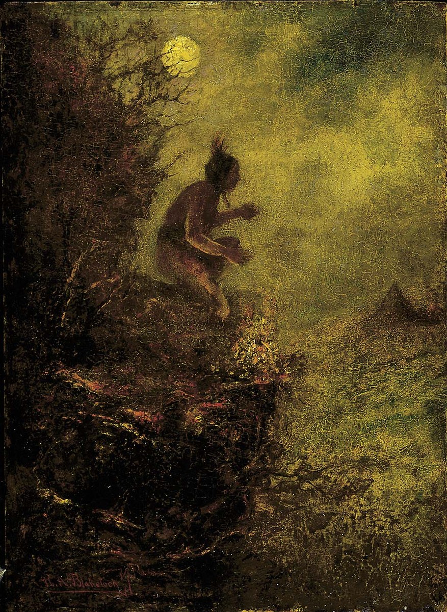 The Signal Fire by Ralph Blakelock