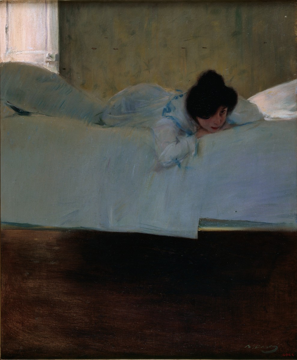 Laziness by Ramon Casas