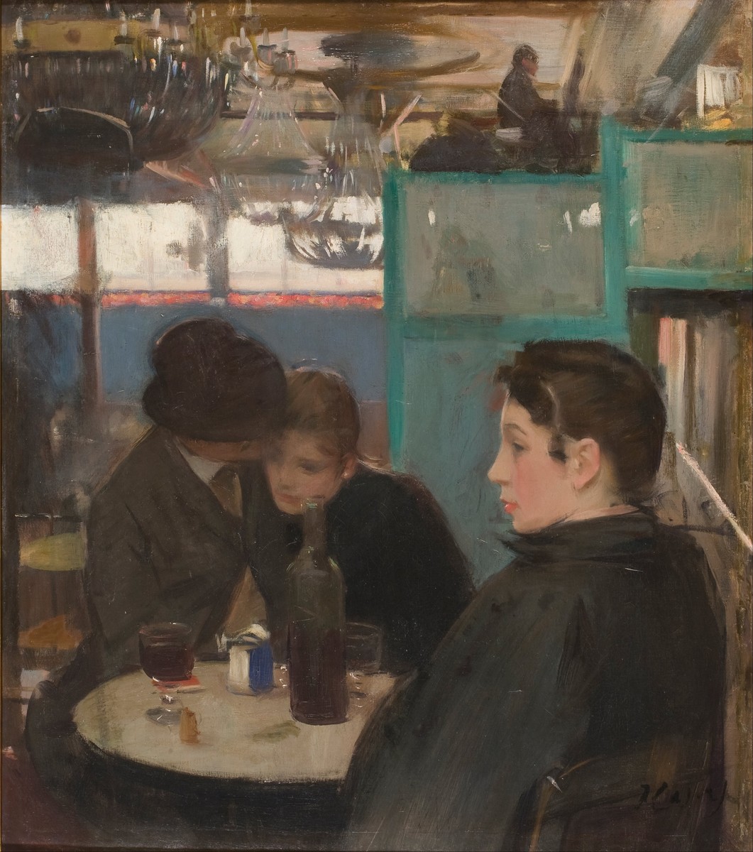 Moulin de la Galette Interior by Ramon Casas