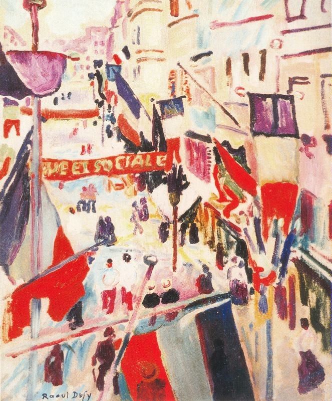 4th of July by Raoul Dufy