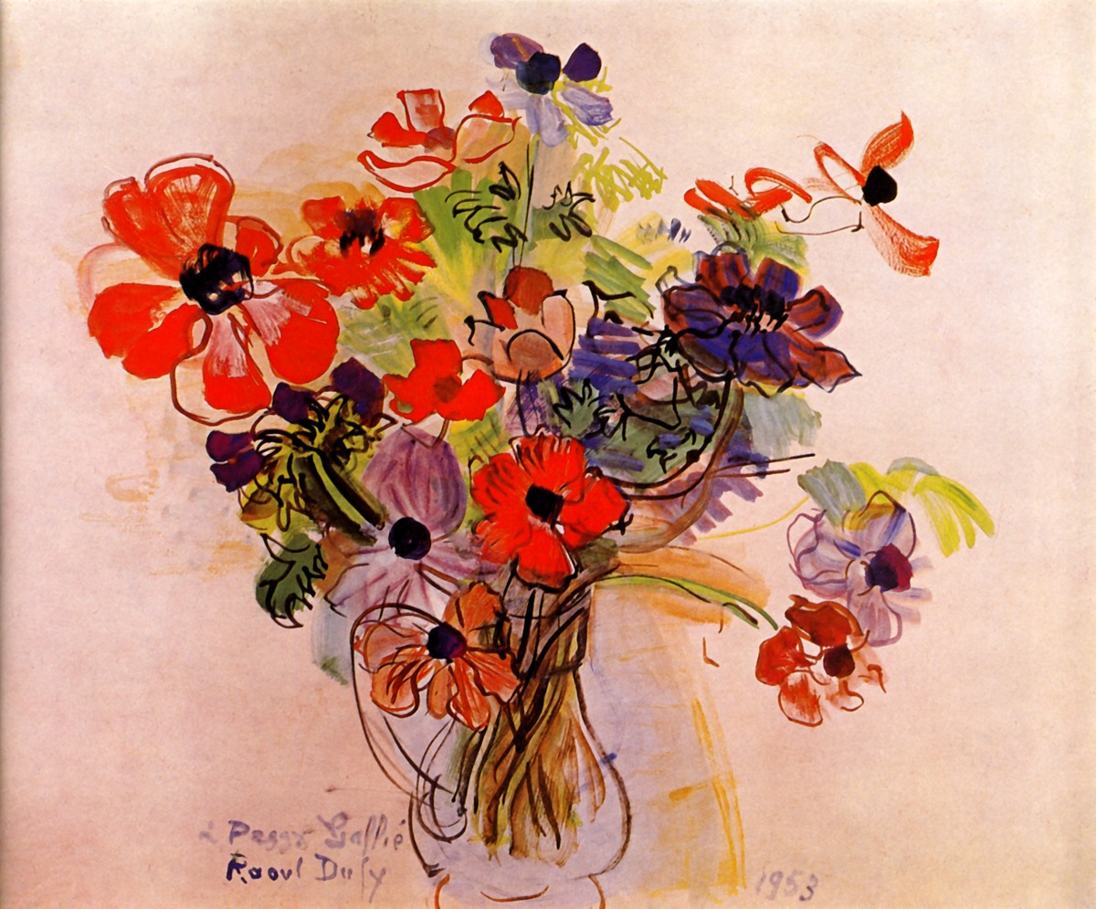 Anemones by Raoul Dufy