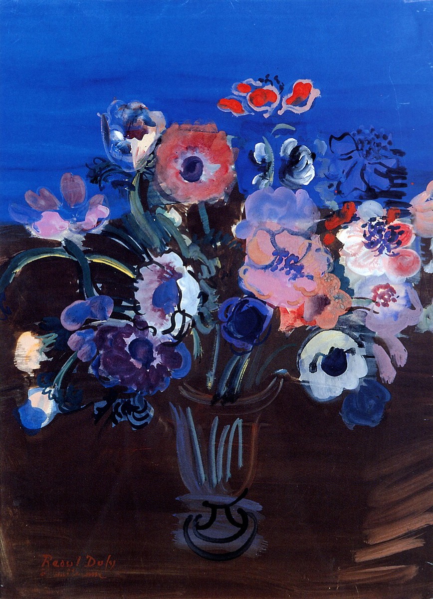 Anemones by Raoul Dufy