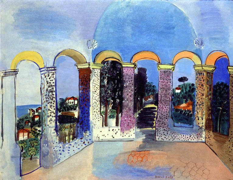 Arcades at Vallauris by Raoul Dufy
