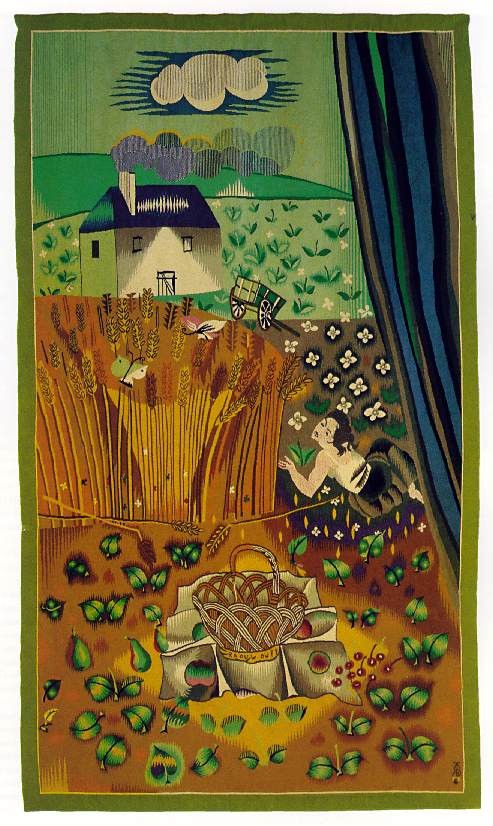 Aubusson tapestry by Raoul Dufy
