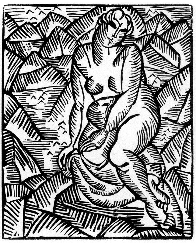 Bather by Raoul Dufy