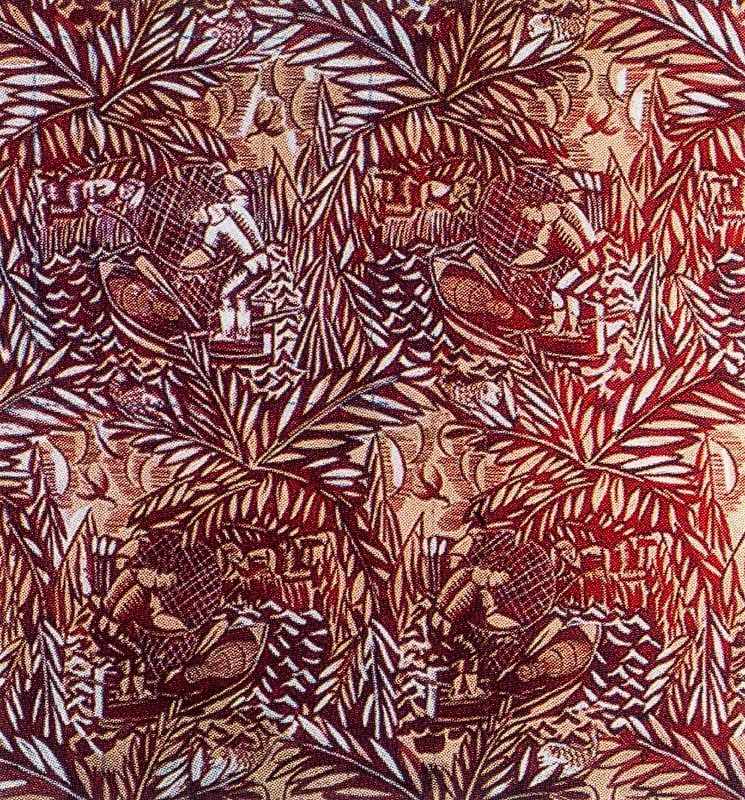 Fishing (Design for fabric) by Raoul Dufy