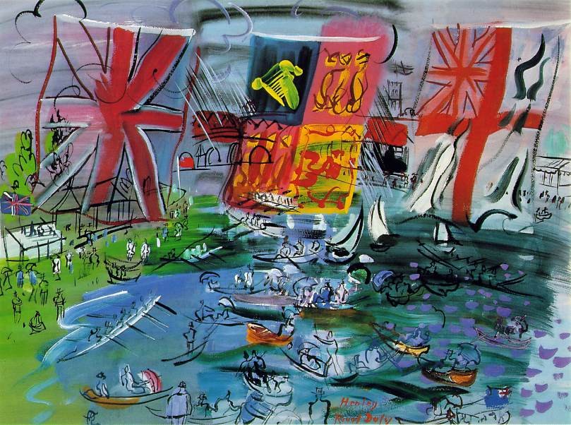 Henley Regatta by Raoul Dufy