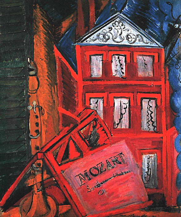 Hommage to Mozart by Raoul Dufy