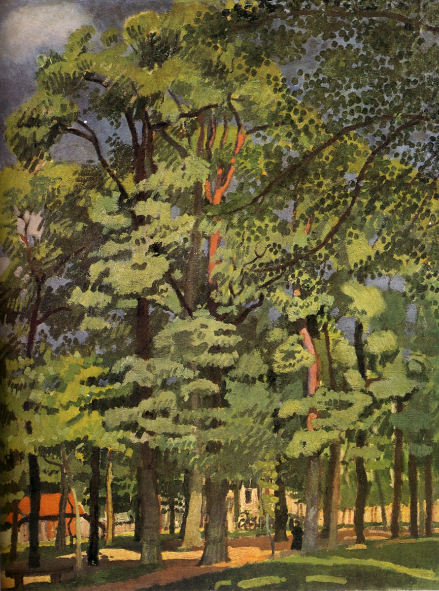Landscape in Falaise by Raoul Dufy