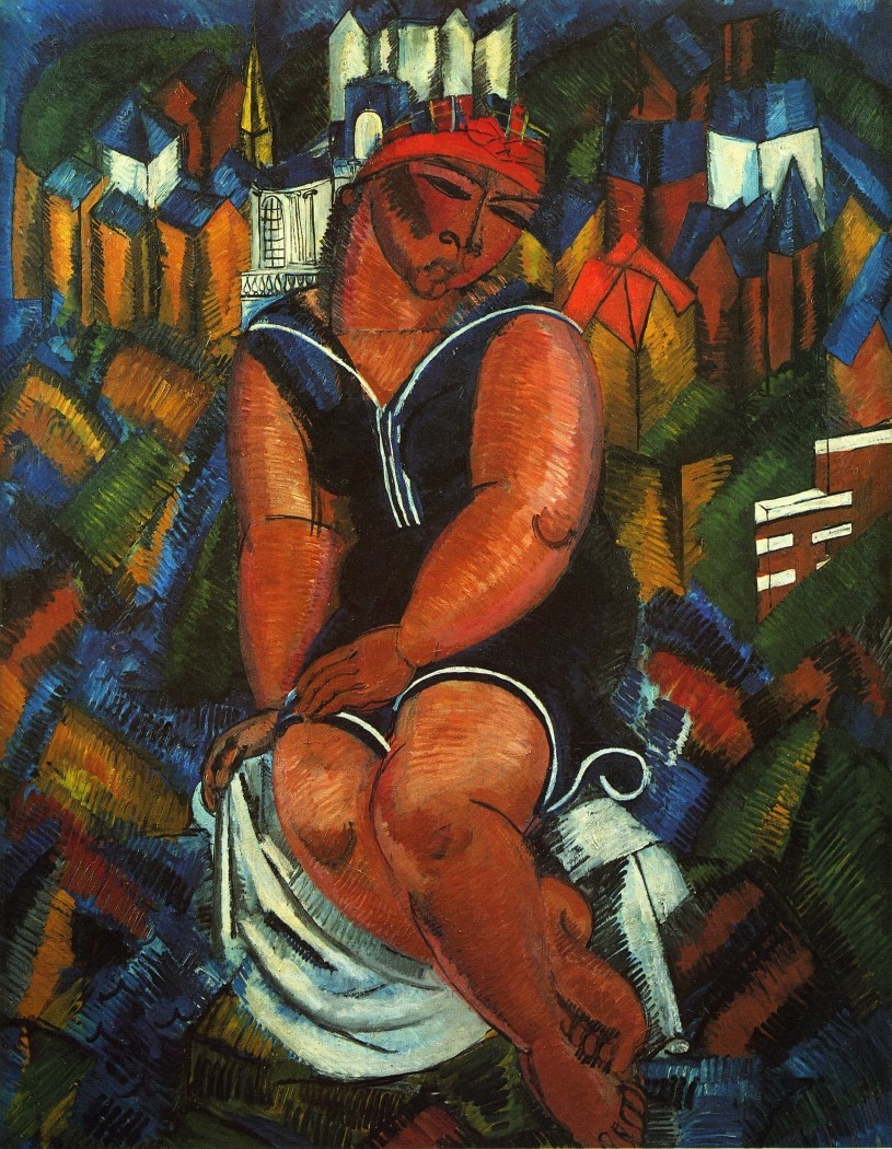 Large Bather by Raoul Dufy