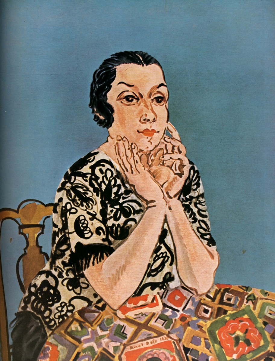 Portrait of Mrs. Dufy by Raoul Dufy