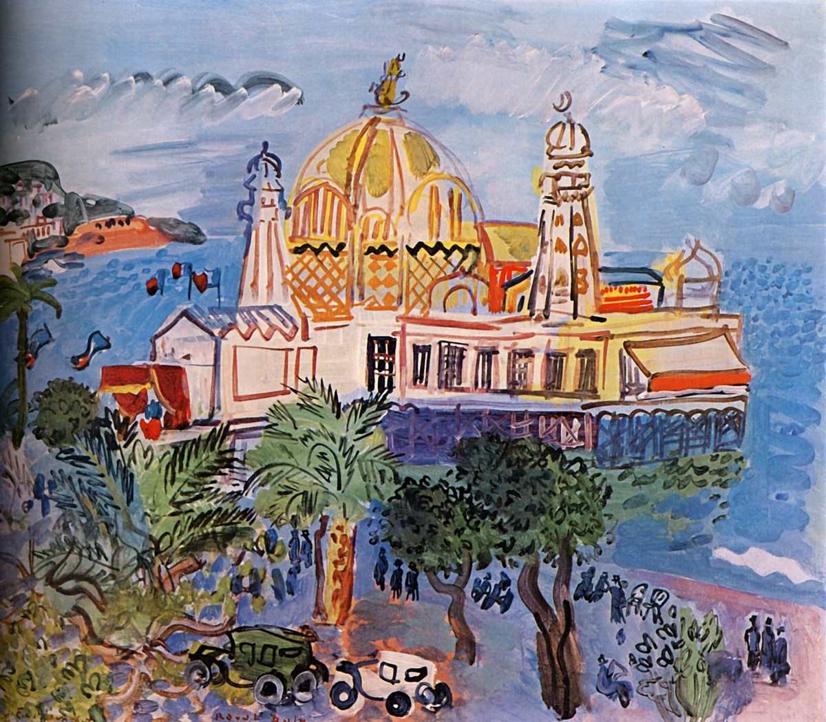 The casino of Nice by Raoul Dufy