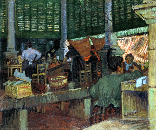 The Fish Market, Marseille by Raoul Dufy