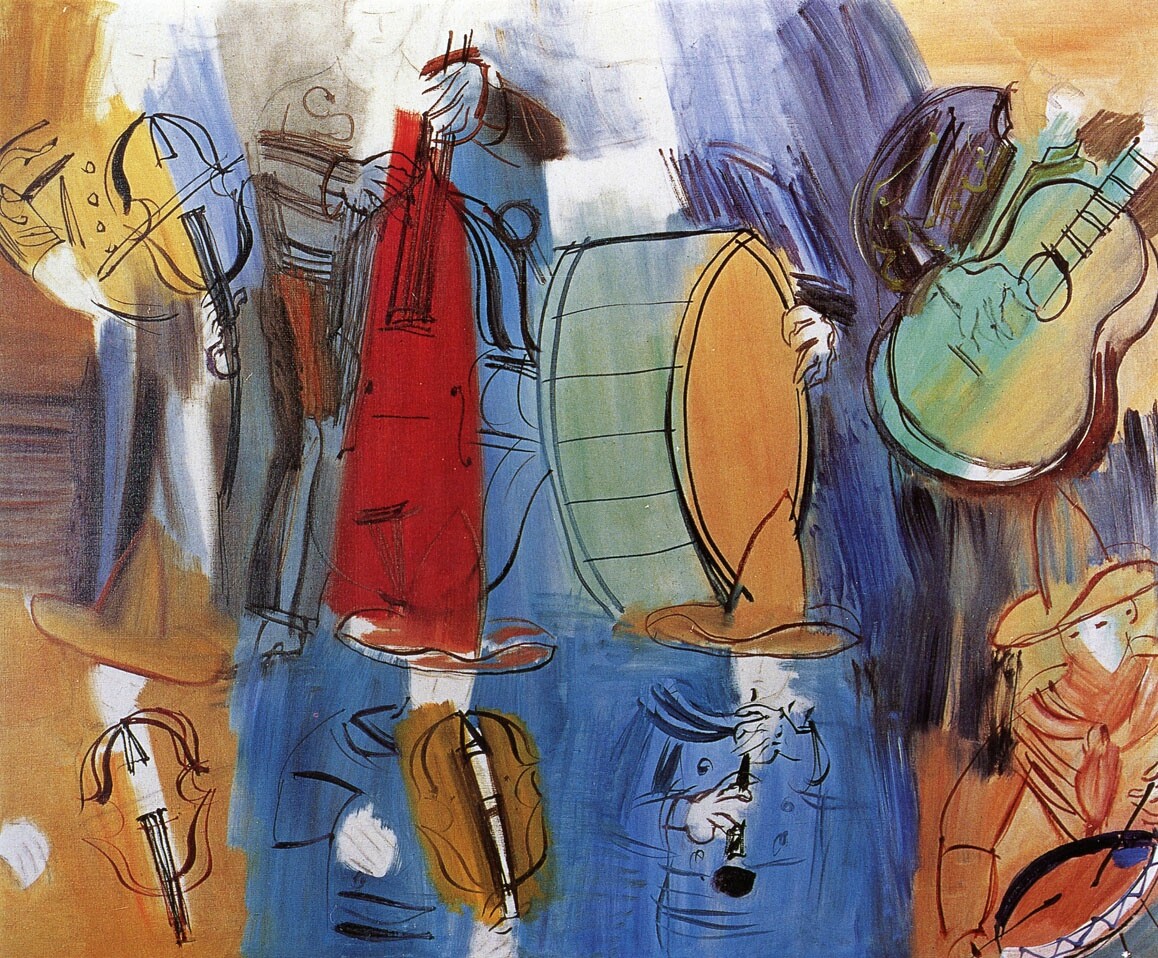 The Mexican Musicians by Raoul Dufy