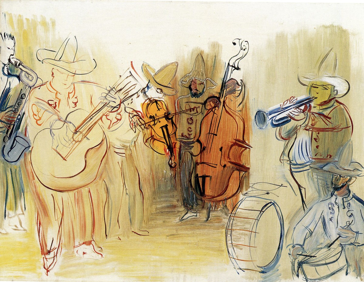 The Mexican Orchestra by Raoul Dufy