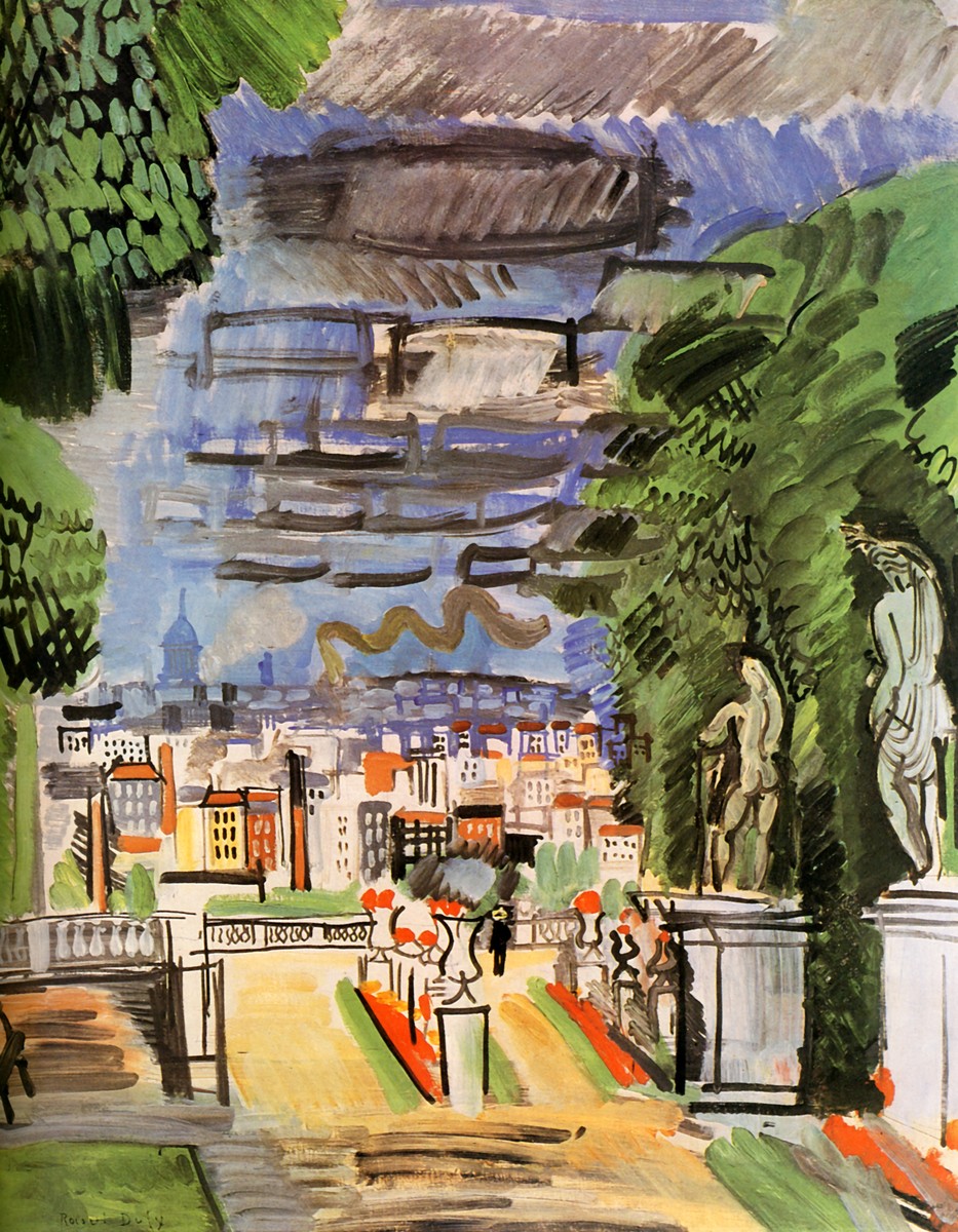 The Park of Saint-Cloud by Raoul Dufy