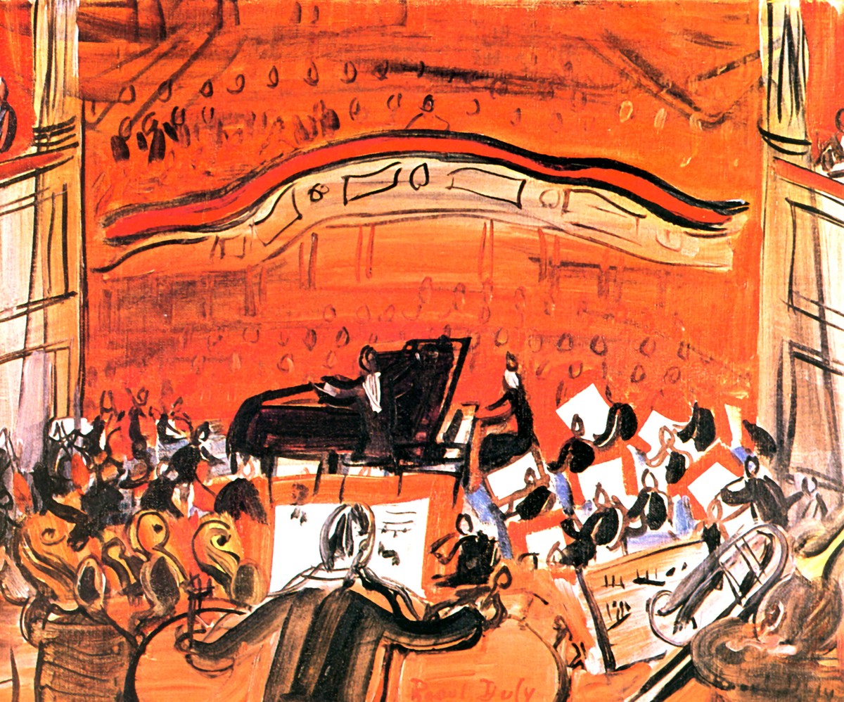 The Red Concert by Raoul Dufy
