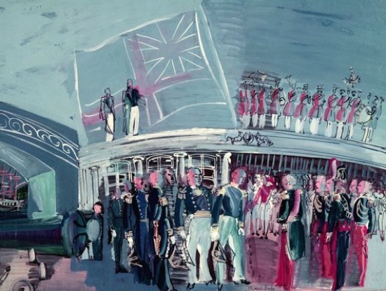 The Surrender of the Frigate by Raoul Dufy