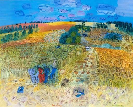 The Wheat Field by Raoul Dufy