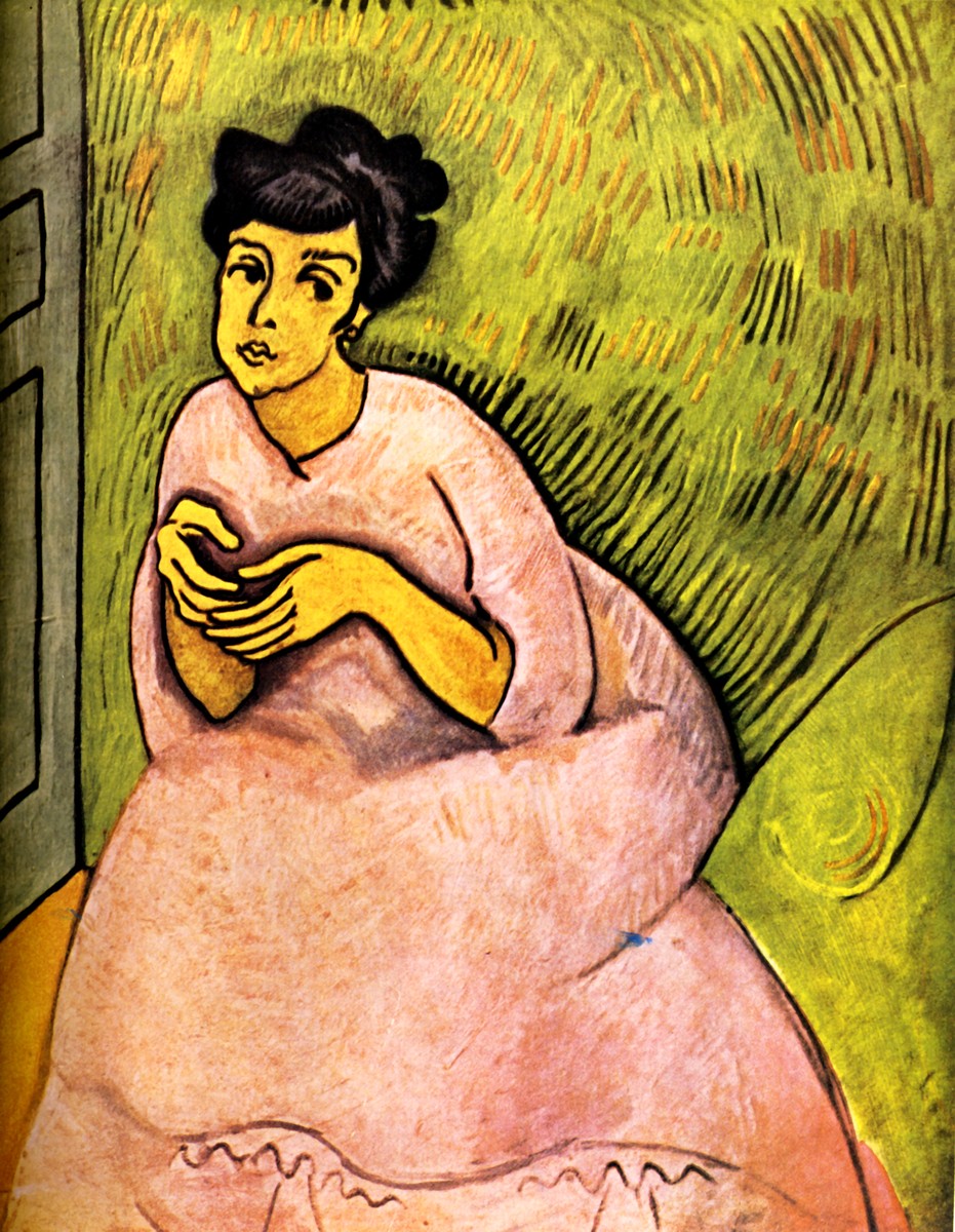 The Woman in Pink by Raoul Dufy