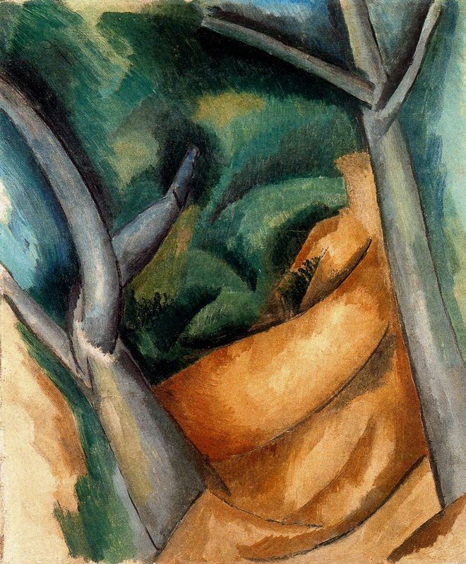 Trees at Estaque by Raoul Dufy
