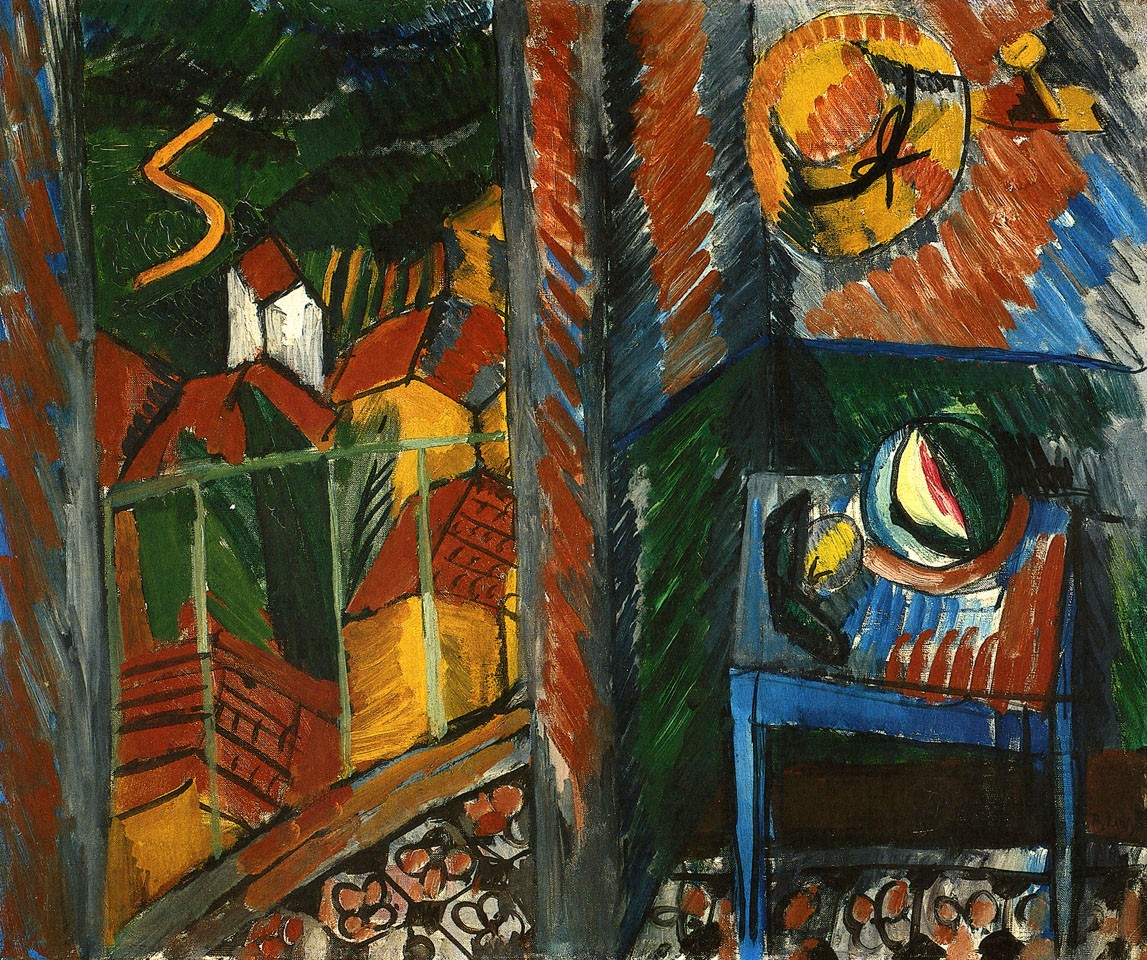 View From An Open Window by Raoul Dufy