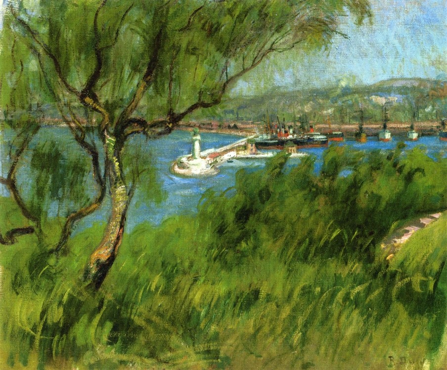 View of a Port by Raoul Dufy
