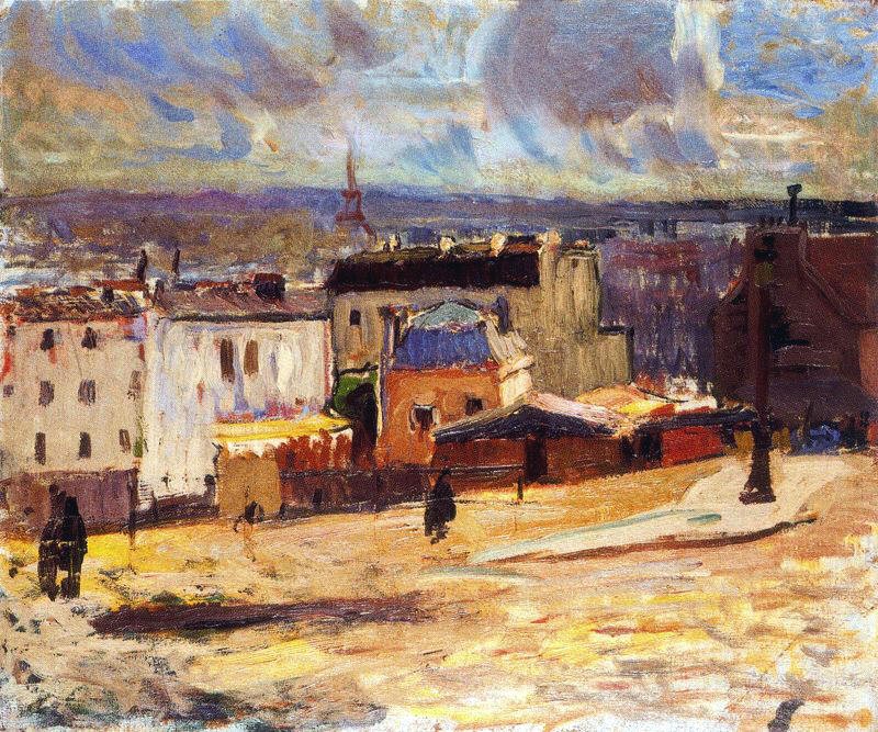 View of Paris from Monmartre by Raoul Dufy