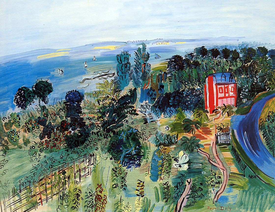 Villerville by Raoul Dufy