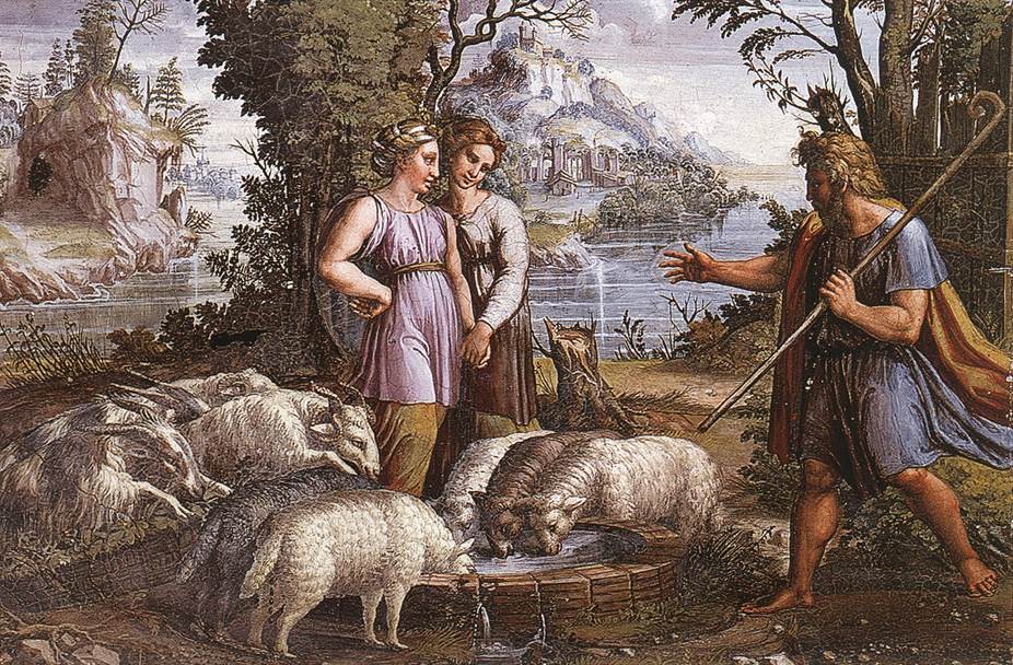 Jacob's Encounter with Rachel by Raphael