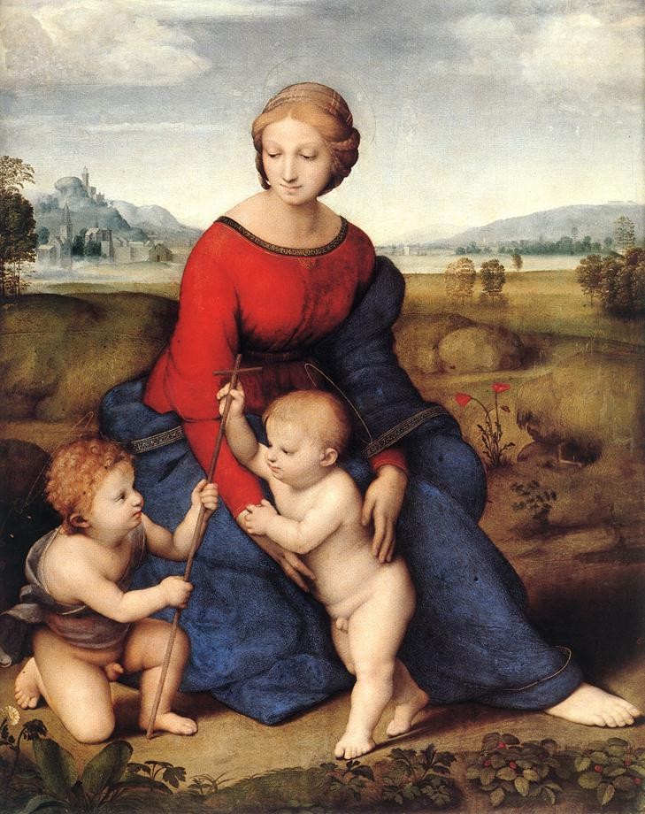 Madonna in the Meadow by Raphael