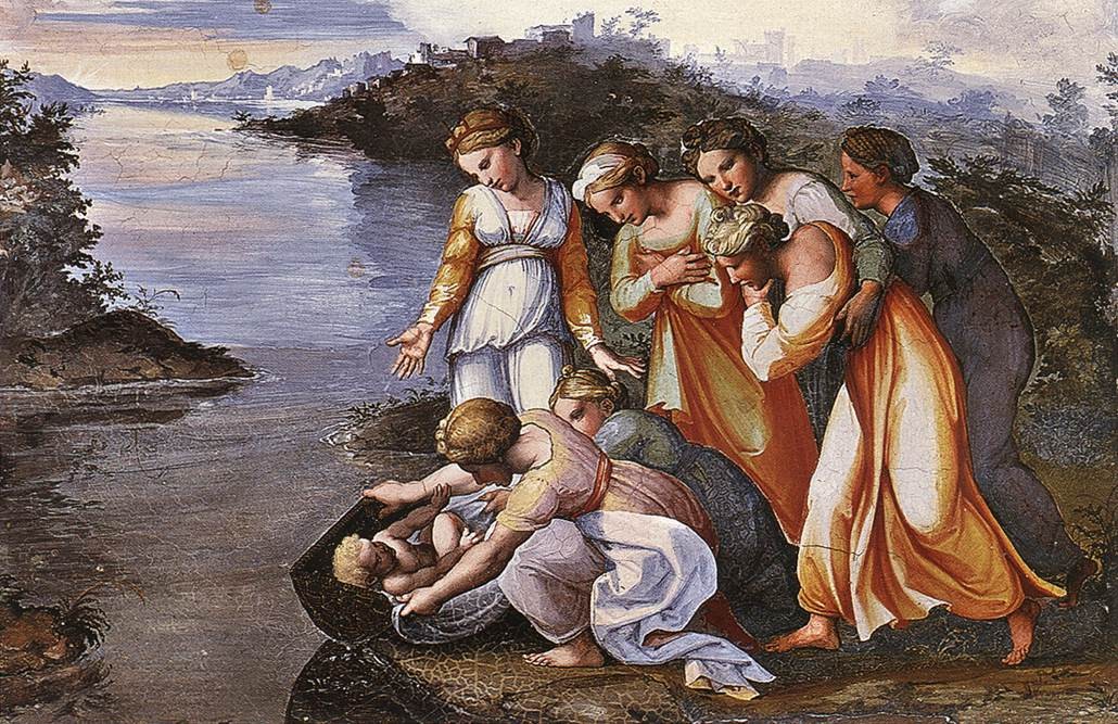 Moses Saved from the Water by Raphael