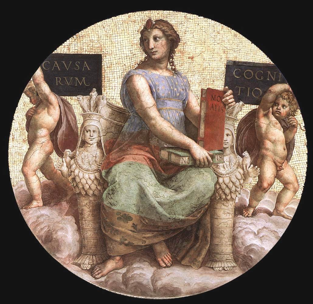 Philosophy, from the 'Stanza della Segnatura' by Raphael