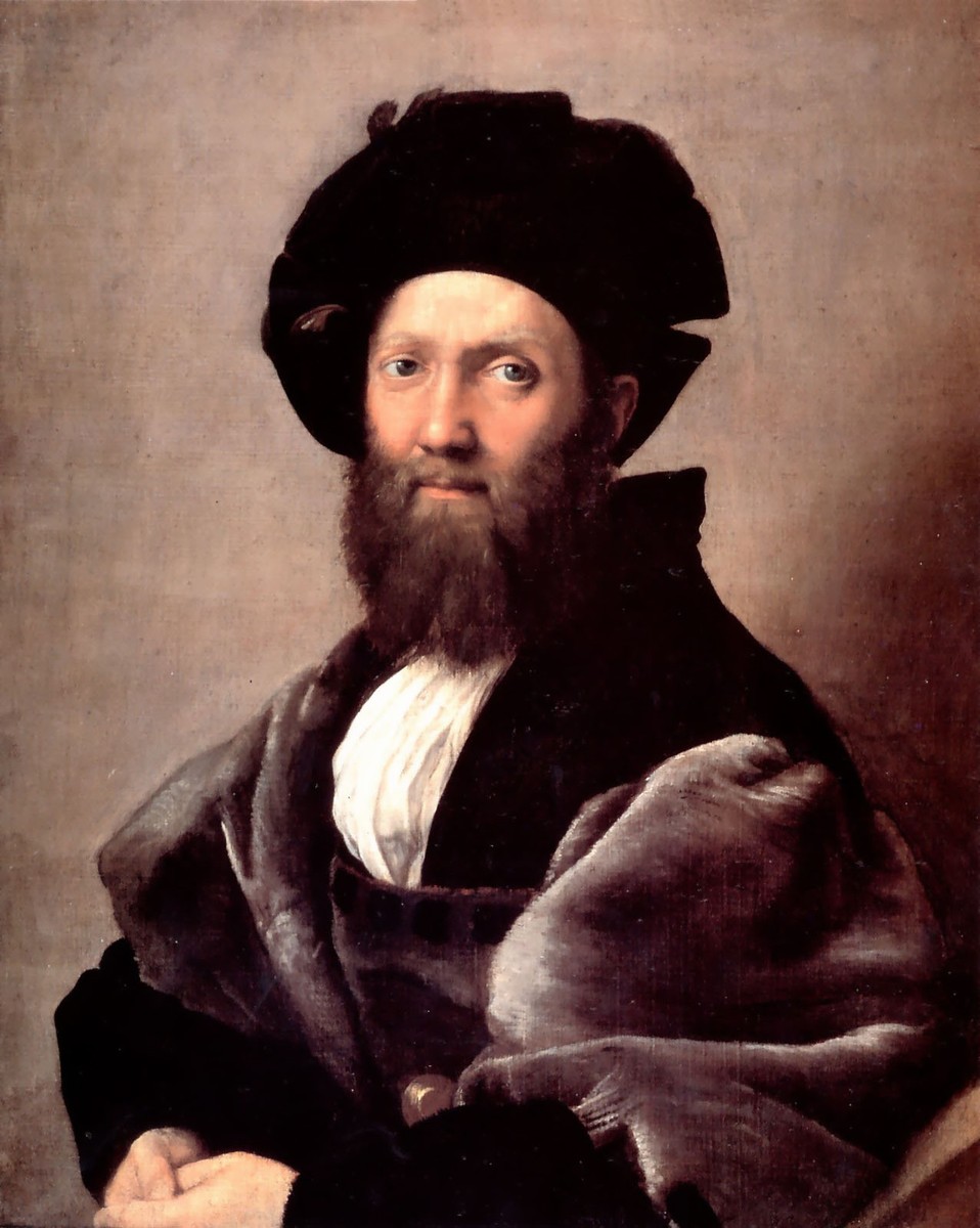 Portrait of Baldassare Castiglione by Raphael